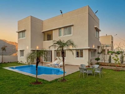 Shourya Eden | 3-BHK Villa in Udaipur | Pvt Pool & Garden | Scenic Views