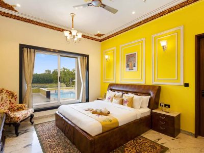Lakemount | 2-BHK Villa in Udaipur Getaway, Pvt. Pool, Open-Air Gazebo & Terrace