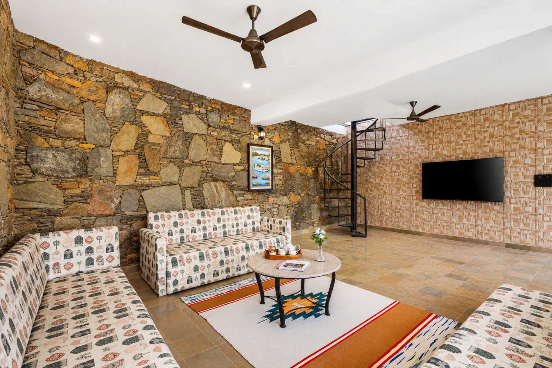The Monolith | 4 BHK Villa in Udaipur with Pvt. Pool & Garden Lounge | ELV - Photo 3