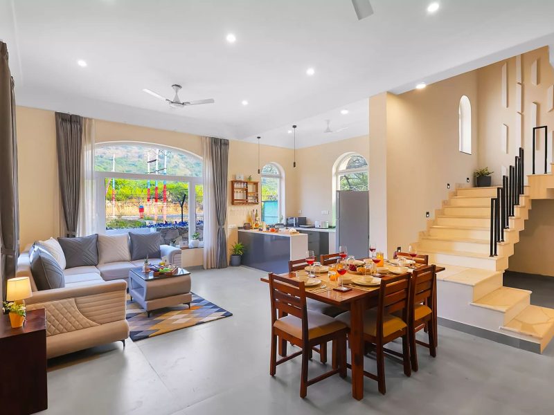 Vaikunth Villa | 3-BHK Villa in Udaipur Getaway with Rooftop Pool, Sit-out Area, Jacuzzi
