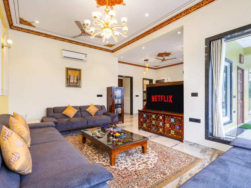 Lakemount | 2-BHK Villa in Udaipur Getaway, Pvt. Pool, Open-Air Gazebo & Terrace