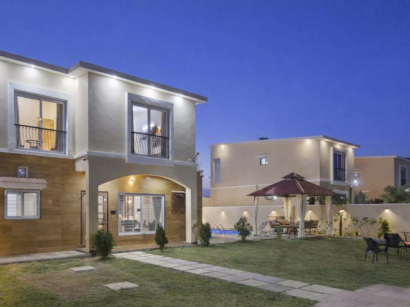 Casa Meraki | Country-Style 3-BHK Villa in Udaipur with Private pool