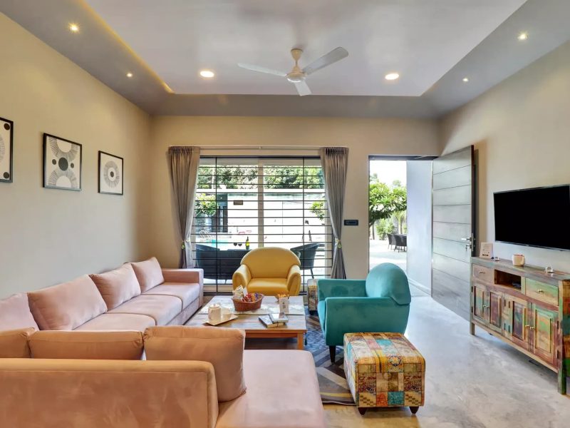 Radhyam | Charming 2–BHK Villa in Udaipur Escape With Pvt. Pool, Garden & Aravalli Hill Views
