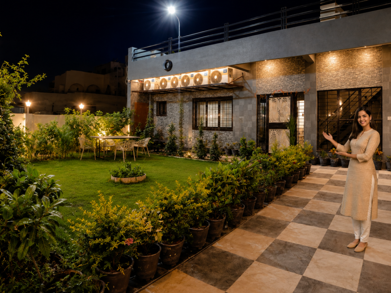 Shubh Ashray Luxury Villa in Udaipur with Pool