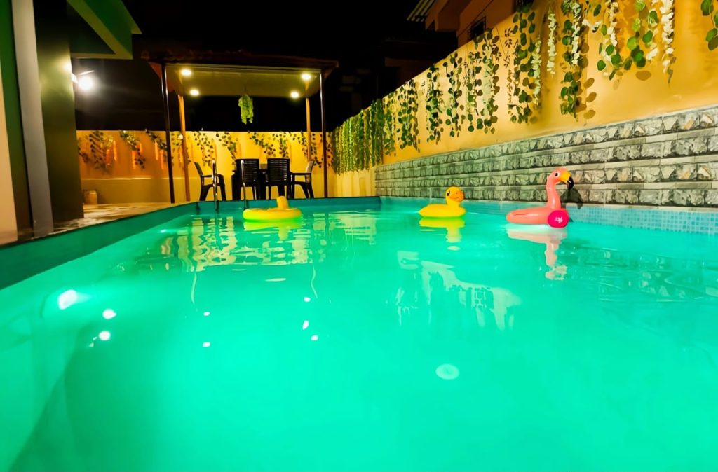private villa with pool