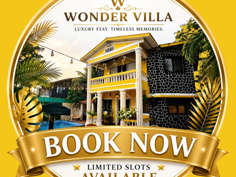 Wonder 3 BHK Villa in Lonavala with Pool